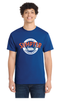 Core Cotton Tee-True Royal - Adult