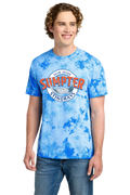 Port & Co® Crystal Tie-Dye Tee-Sky Blue-Adult